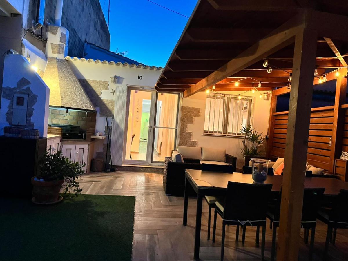 Casa En Primera Linea De Playa Puçol Eksteriør billede