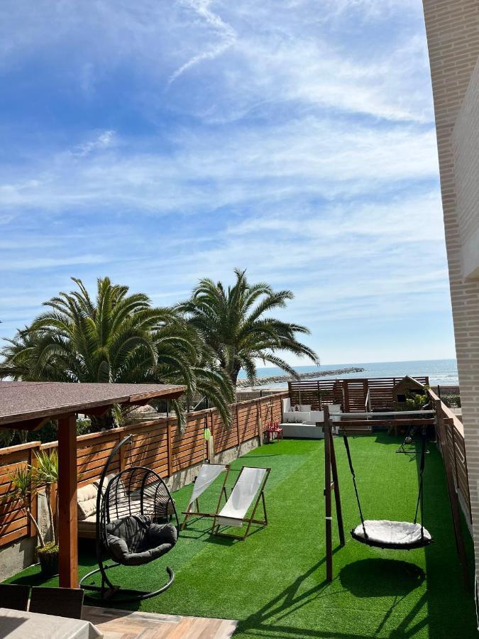 Casa En Primera Linea De Playa Puçol Eksteriør billede